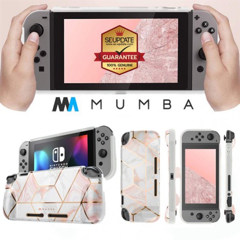 (ของแท้) เคส Nintendo Switch [Girl Power] MUMBA TPU Grip Protective Cover 