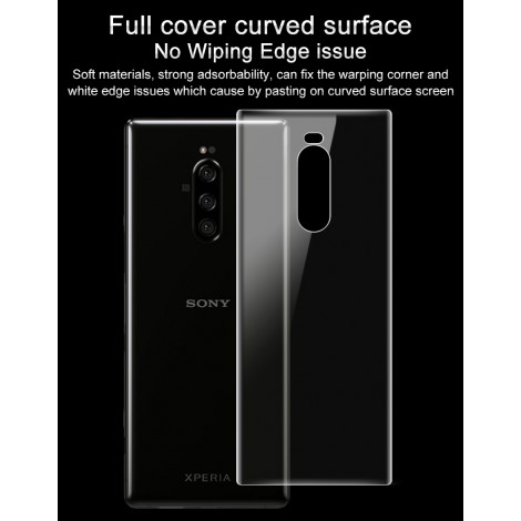[ 2 ชิ้น ] ฟิล์ม Imak Hydrogel สำหรับ SONY Xperia 1 II / 10 II / 1 / 5 / XZ2 Premium