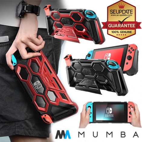 (ของแท้) เคส Nintendo Switch Battle Series MUMBA Heavy Duty Grip Protective Cover 