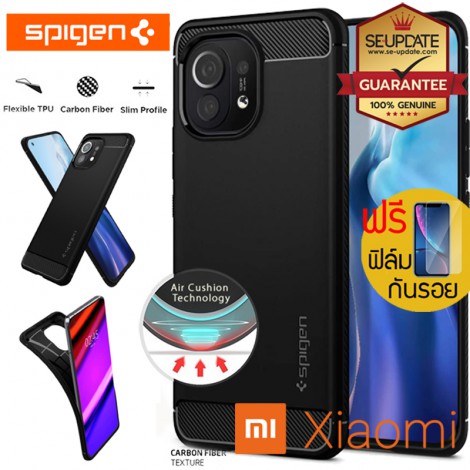 (ของแท้+ของแแถม) เคส Xiaomi SPIGEN Rugged Armor สำหรับ Mi 11 / Mi 10T / Mi 10 / Pro / Mi 8 (ของแท้+ของแแถม) เคส Xiaomi SPIGEN Rugged Armor สำหรับ Mi 11 / Mi 10T / Mi 10 / Pro / Mi 8