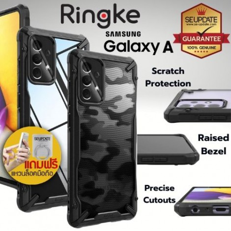 (ของแท้+ของแถม) เคส Samsung Galaxy A RINGKE FUSION X Case สำหรับ A72 / A52s / A52 / A71 / A51 / A70 / A50 / A30 / A20