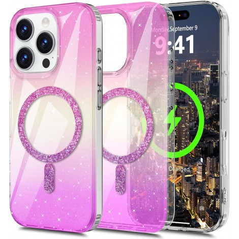 เคส FenixShield Aurora Glitter สำหรับ iPhone 16 / Plus / Pro / 15 / 14 / Pro Max