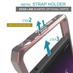 (ชิ้นส่วนเสริม) Alumania Metal Strap Holder