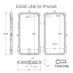 เคส Alumania【EDGE LINE-BUMPER】สำหรับ iPhone SE 2022 / SE 2020 / iPhone 8 / 7 / 6s / 6