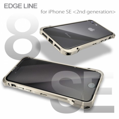 เคส Alumania【EDGE LINE-BUMPER】สำหรับ iPhone SE 2022 / SE 2020 / iPhone 8 / 7 / 6s / 6
