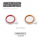 Alumania ALUMINUM RING BUTTON for Xperia / iPhone (ปุ่มสีขาว)
