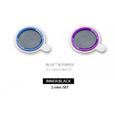 Alumania ALUMINUM RING BUTTON for Xperia / iPhone (ปุ่มสีดำ)