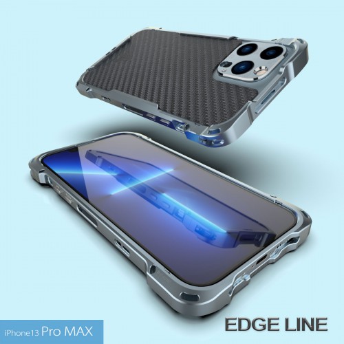 (สินค้าจากญี่ปุ่น) Alumania EDGE LINE-BUMPER for iPhone 15 Pro Max / 14 Pro Max / 14 Pro / 13 Pro Max