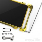 (Pre-Order) Alumania【EDGE LINE-BUMPER】for Xperia 10 III (สินค้าจากญี่ปุ่น)
