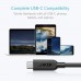 [ AK153 ] สายชาร์จ/ส่งข้อมูล ANKER PowerLine II USB-C to USB-C 3.1 Gen 2 Cable ยาว 0.9 เมตร
