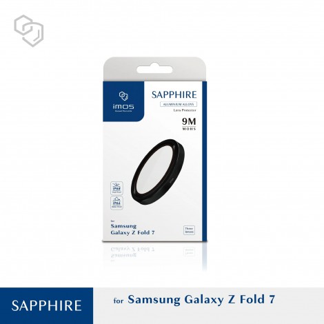 กระจกกันรอย เลนส์กล้อง IMOS Sapphire Lens Protector สำหรับ Galaxy Z Flip7 / Fold7 / Flip6 / Flip5 / Flip4 / Fold6 / Fold5 / Fold4