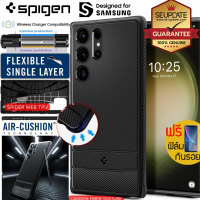 (แถมฟิล์ม) เคส SPIGEN Rugged Armor สำหรับ Samsung Galaxy S23 / S22 / S20 / S10 / Plus / Ultra