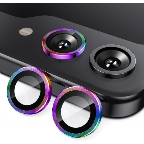 กระจกกันรอย เลนส์กล้อง HiShield Aluminium Lens สำหรับ Galaxy Z Fold / Flip / 7 / 6 / 5 / 4