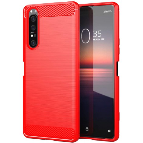 เคส FenixShield Carbon Fiber Metallic TPU Case สำหรับ Xperia 1 / 10 / 5 / VI / V / IV / III / II / Pro-I