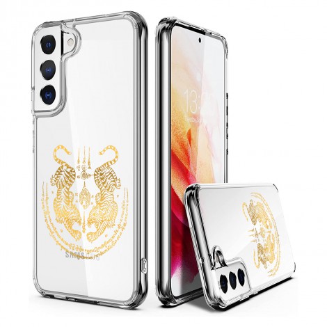 (แถมฟิล์ม) เคส FenixShield Crystal Hybrid [ ยันต์เสือคู่ ] สำหรับ Samsung Galaxy S23 / S22 / Plus / Ultra / S23 FE / S21 FE