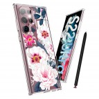 (แถมฟิล์ม) เคส FenixShield Crystal Hybrid [ Luxury Bloom ] สำหรับ Samsung Galaxy S25 / S24 / S23 / S22 / Plus / Ultra / FE