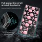 (แถมฟิล์ม) เคส FenixShield Crystal Hybrid [ SAKURA ] สำหรับ Samsung Galaxy S25 / S24 / S23 / S22 / Plus / Ultra / FE