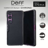 เคส Deff CLEAVE G10 Bumper Chrono for Xperia 1 VII / 1 VI / 1 V / 1 IV (สินค้าจากญี่ปุ่น)