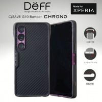 เคส Deff CLEAVE G10 Bumper Chrono for Xperia 1 VII / 1 VI / 1 V / 1 IV (สินค้าจากญี่ปุ่น)