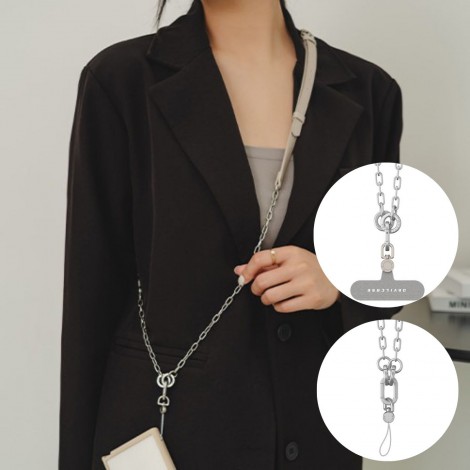 สายคล้องโทรศัพท์ Devilcase DC Metal Leather Strap