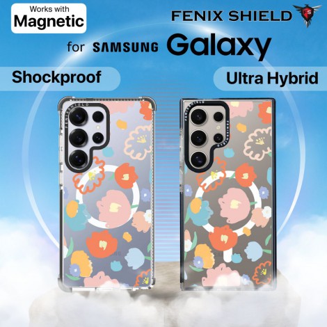 เคส FenixShield - [ FLORAL ] สำหรับ Galaxy S26 S25 / S24 / S23 / S22 / FE / Plus / Ultra