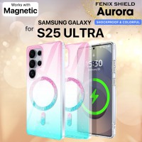(Pre-Order) เคส FenixShield Aurora Glitter สำหรับ Samsung Galaxy S25 Ultra