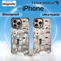 เคส FenixShield Ultra Hybrid / Shockproof [ BABYCAT ] สำหรับ iPhone iPhone 16 / 15 / 14 / 13 / Plus / Pro / Pro Max