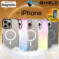 (แถมฟิล์ม) เคส HiShield with Magnetic สำหรับ iPhone 16 / 15 / 14 / 13 / Plus / Pro / Pro Max
