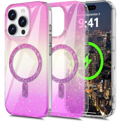 เคส FenixShield Aurora Glitter สำหรับ iPhone 16 / Plus / Pro / 15 / 14 / Pro Max