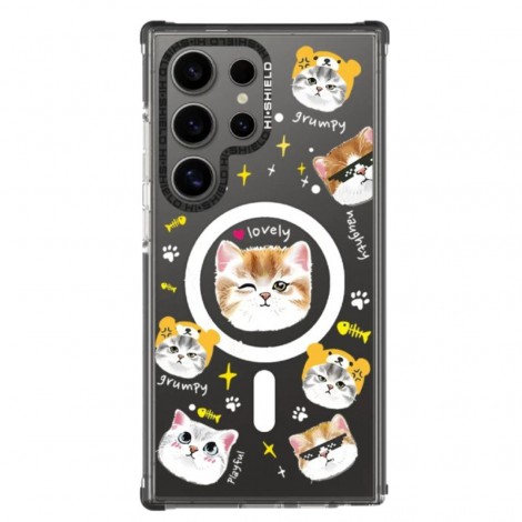 (แถมฟิล์มเคส) เคส HiShield Shockproof สำหรับ Samsung Galaxy S26 Ultra / S25 Ultra / S24 Ultra