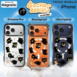 เคส FenixShield x Kai3 Gacha Badcats [ Black Kitten ] สำหรับ iPhone Air / 17 / 16 / 15 / 14 / 13 / Plus / Pro / Max