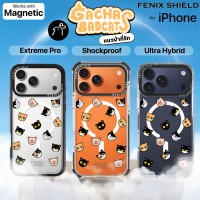 เคส FenixShield x Kai3 Gacha Badcats - [ Neko Pop ] สำหรับ iPhone Air / 17 / 16 / 15 / 14 / 13 / Plus / Pro / Max