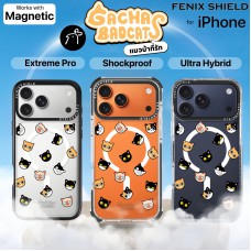 เคส FenixShield x Kai3 Gacha Badcats - [ Neko Pop ] สำหรับ iPhone Air / 17 / 16 / 15 / 14 / 13 / Plus / Pro / Max