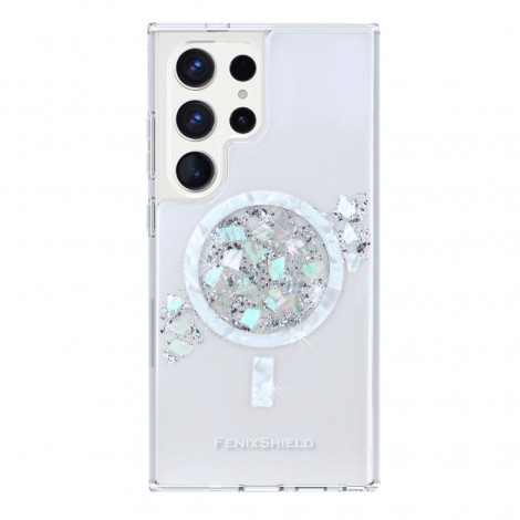 เคสสายมู FenixShield Eleganz SILVER STARDUST สำหรับ Galaxy S26 / S25 / S24 / S23 / S22 / Ultra / Plus