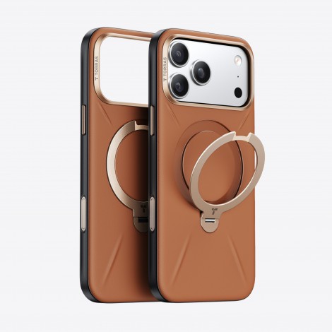 (แถมฟิล์มฐานกล้อง) เคส TORRAS OSTAND Q3 SPIN Vegskin สำหรับ iPhone 17 Pro / 17 Pro Max