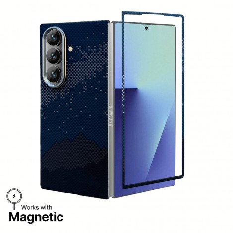 เคส FenixShield Aramid Carbon Fiber สำหรับ Galaxy Z Fold7 / Flip7 / Fold6 / Flip6 / Fold5 / Flip5 / Flip3