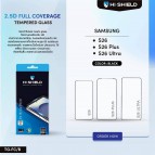 ฟิล์มกระจก HiShield Selected สำหรับ Galaxy S26 / S25 / S24 / S23 / S21 / Plus / Ultra / FE / A56 A55 A35 A36 A14 A54 A53