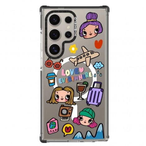 (แถมฟิล์มเคส) เคส HiShield Shockproof สำหรับ Samsung Galaxy S26 Ultra / S25 Ultra / S24 Ultra