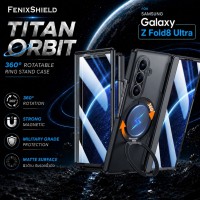 เคส พร้อมฟิล์มกระจก FenixShield TITAN Orbit สำหรับ Samsung Galaxy Z Fold8 Ultra