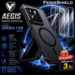 (แถมฟิล์มกระจก) เคส FenixShield Aegis Magnetic Armor สำหรับ SONY Xperia 1 VIII (Mark 8)