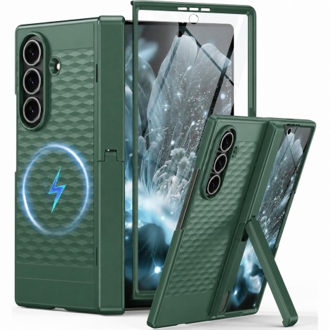 เคส พร้อมฟิล์มกระจก FenixShield Diamond Stand สำหรับ Samsung Galaxy Z Fold8 Ultra / Fold7