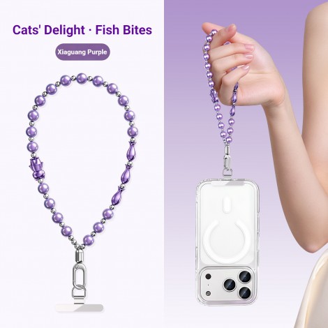 สายคล้องมือถือ / สายสะพาย Premium Pearl Phone Wrist Strap / Crossbody Chain