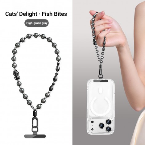 สายคล้องมือถือ / สายสะพาย Premium Pearl Phone Wrist Strap / Crossbody Chain