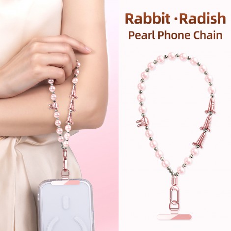 สายคล้องมือถือ / สายสะพาย Premium Pearl Phone Wrist Strap / Crossbody Chain