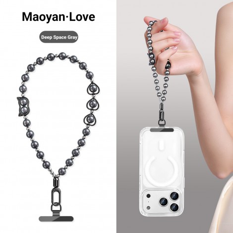 สายคล้องมือถือ / สายสะพาย Premium Pearl Phone Wrist Strap / Crossbody Chain
