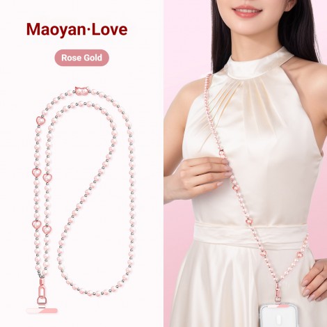 สายคล้องมือถือ / สายสะพาย Premium Pearl Phone Wrist Strap / Crossbody Chain