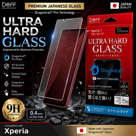 ฟิล์มกระจก Deff Ultra Hard Glass สำหรับ SONY Xperia 1 VIII / 1 VII / 10 VII / 1 VI / 1 V / 1 IV