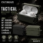 เคส FATBEAR Tactical Military Grade สำหรับ Sony WF-1000XM6 / WF-1000XM5 / WF-1000XM4 / WF-1000XM3 / LinkBuds / S