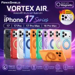 (แถมสติกเกอร์) เคส FenixShield Vortex Air สำหรับ iPhone 17 / 17 Pro / 17 Pro Max / 16 Pro Max
