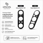 IMOS อลูมิเนียมครอบเลนส์ Aluminium Alloy Lens Protector สำหรับ SONY Xperia 1 VII (Mark7) / 1 VI (Mark6) 
